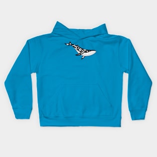 Ornate whale Kids Hoodie